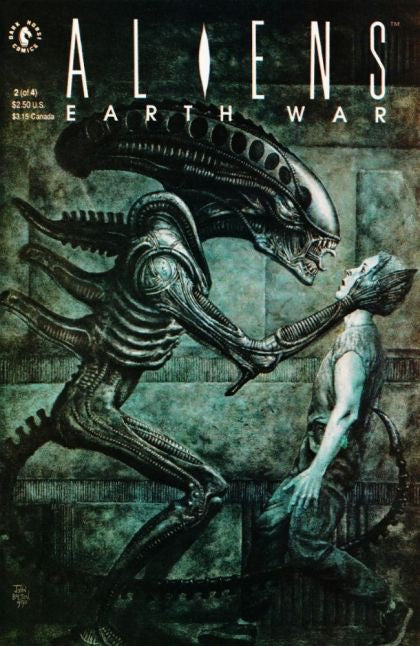 Dark Horse Comics Aliens: Earth War set 1-4 (7 comics total)