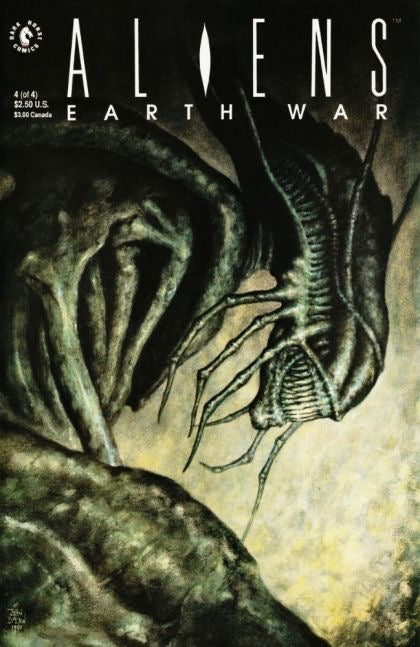 Dark Horse Comics Aliens: Earth War set 1-4 (7 comics total)