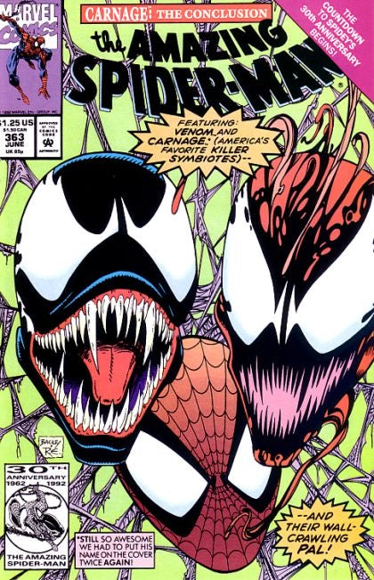 Marvel Comics The Amazing Spider Man, Vol.1, #363 (Carnage)