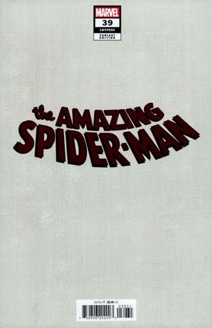 Marvel Comics The Amazing Spider Man, vol.6, #39C - Patrick Gleason Foil