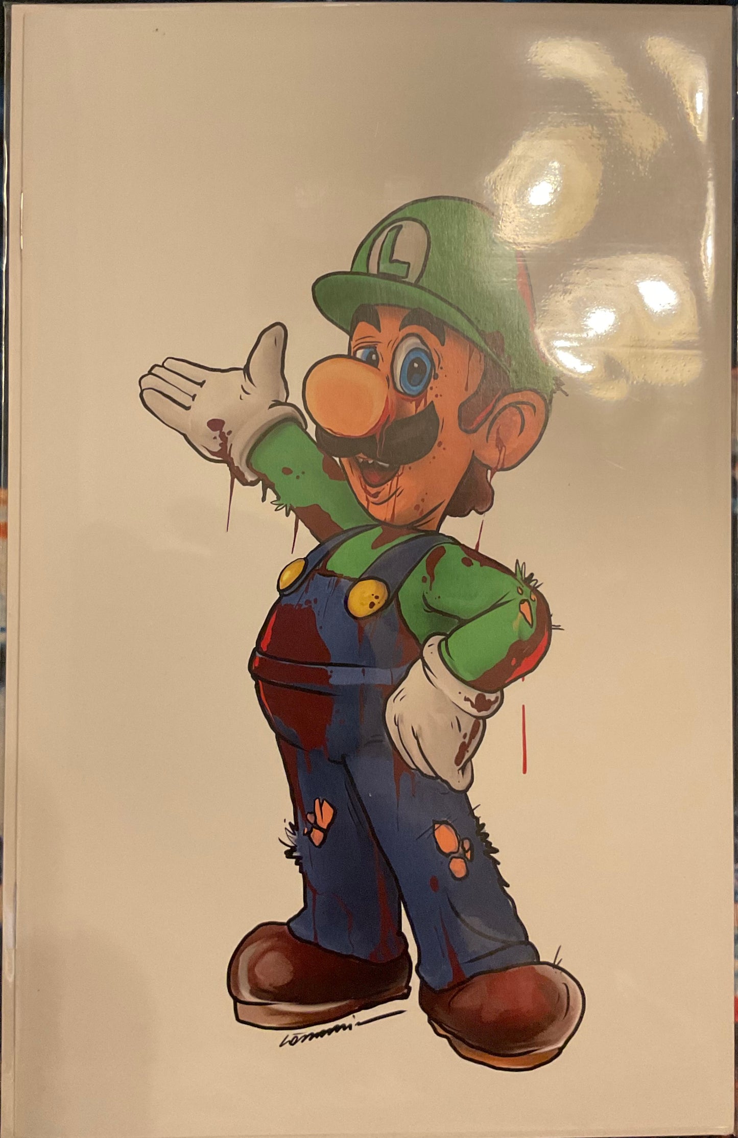 Gorkem Demir Sketchbook (Mega Con Exclusive - Luigi