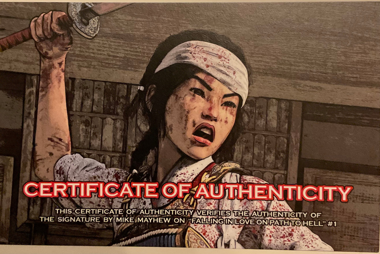 Image Comics Falling in Love on the Path to Hell, #1E Mike Mayhew exclusive variant (Ltd.700) Signed