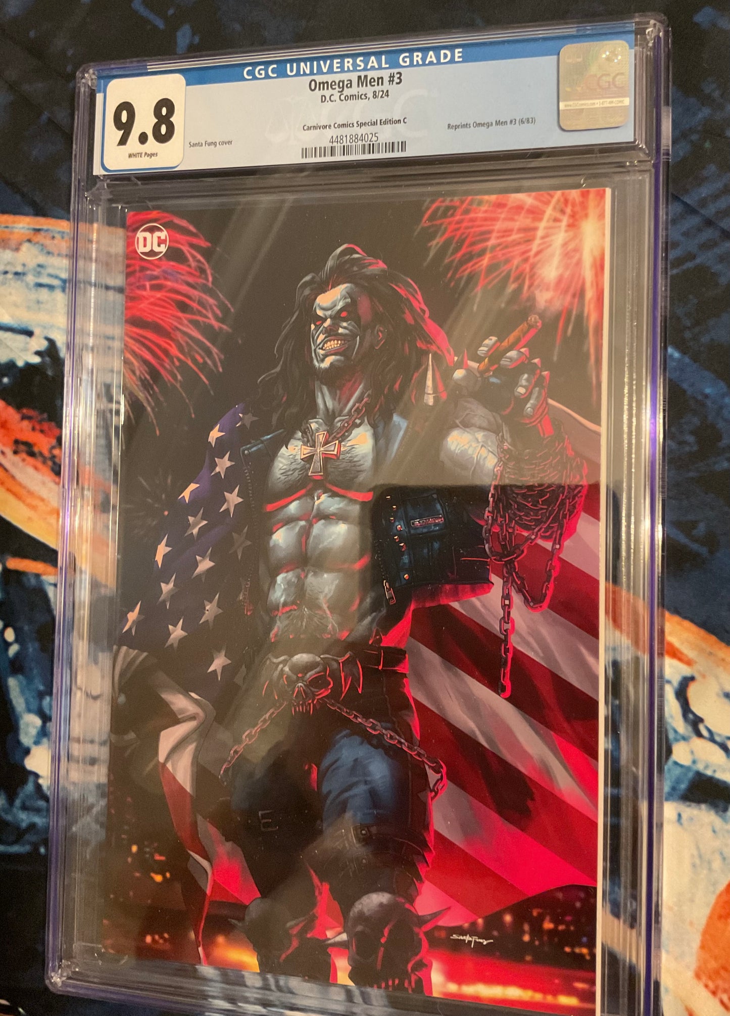 DC Comics The Omega Men, vol.1, #3G (2024) CGC graded 9.8 - Lobo ***