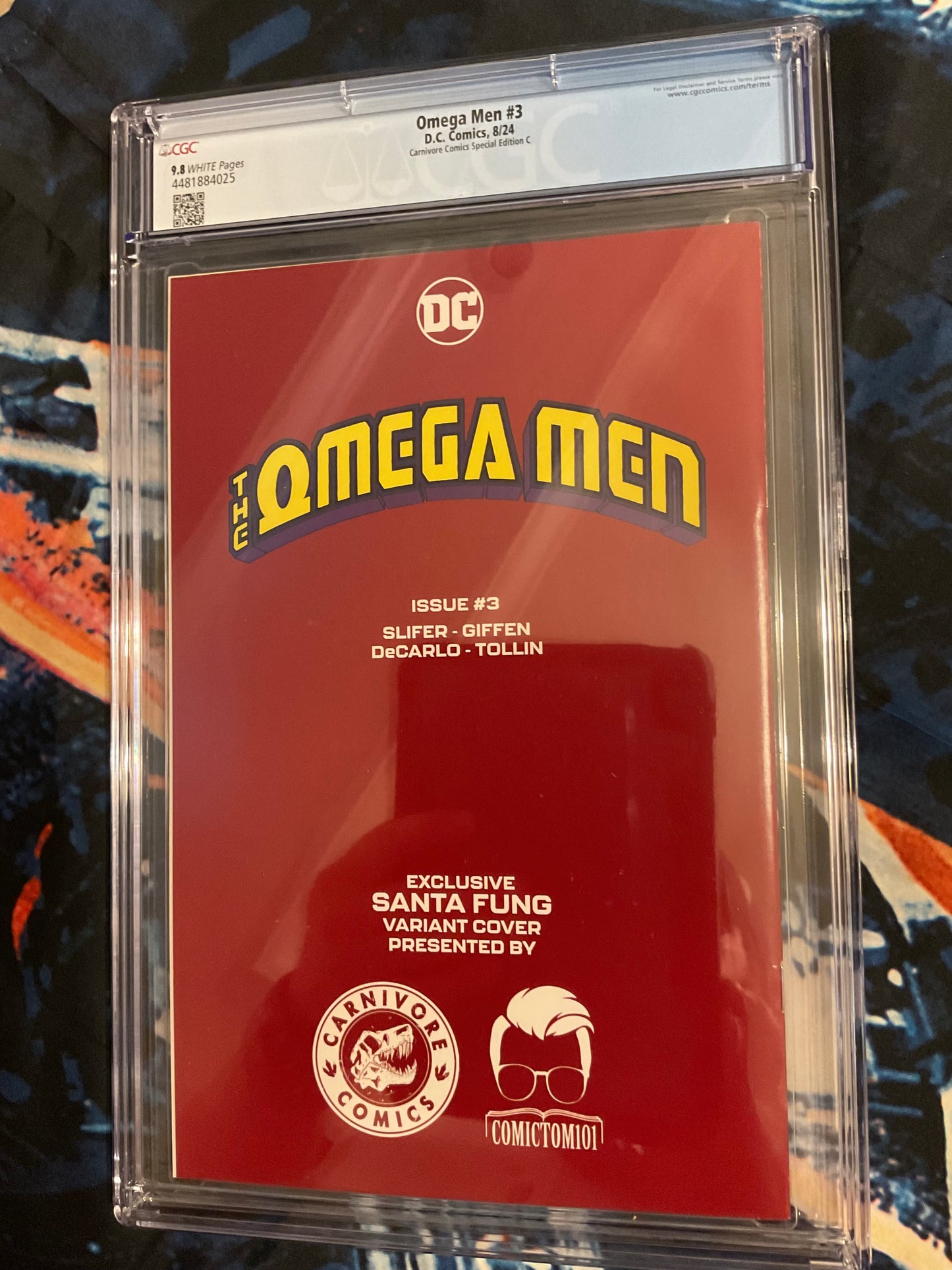 DC Comics The Omega Men, vol.1, #3G (2024) CGC graded 9.8 - Lobo ***