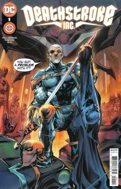 DC Comics Deathstroke Inc. #1 - 2 cover set