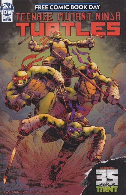 IDW Publishing FCBD 2019 Teenage Mutant Ninja Turtles: Casualty of War #1A