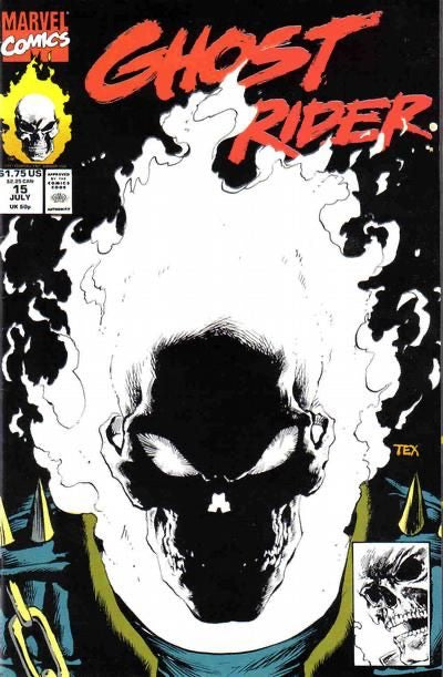 Marvel Comics Ghost Rider, vol. 2 #15A - Glow in the Dark cover