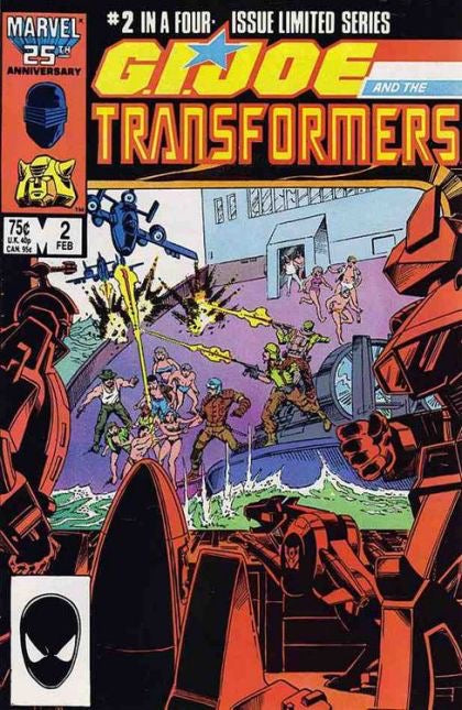 Marvel Comics G.I.Joe and the Transformers #2, #3, and #4 ***