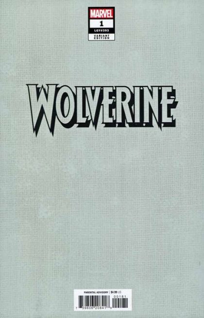 Marvel Comics Wolverine, Vol. 8, #1H - Patrick Gleason Foil Variant