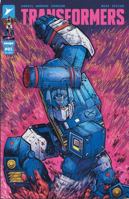 Image Comics Transformers #1X - Maria Wolf exclusive variant