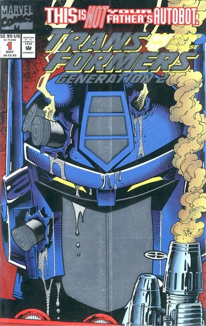 Marvel Comics Transformers, Generation 2 #1C - Collectors edition