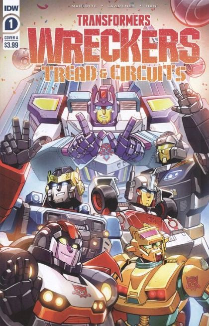 IDW Publishing Transformers : Wreckers Tread & Circuits #1A - Jack Laurence Cover