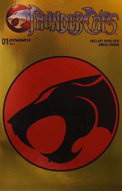 Dynamite Entertainment Thundercats #1 - Gold Foil Symbol Variant