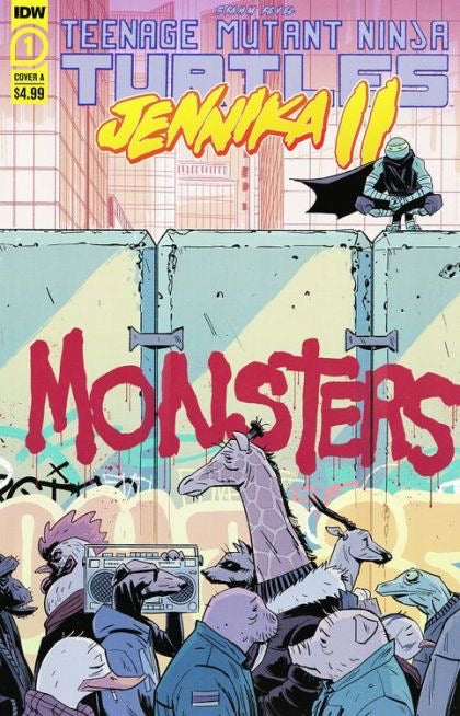 IDW Publishing, Teenage Mutant Ninja Turtles : Jennika, Vol. 2 #1A - Brahm Revel Cover