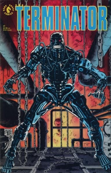 Dark Horse Comics The Terminator, vol. 1 Issues 1 - 4 (set)