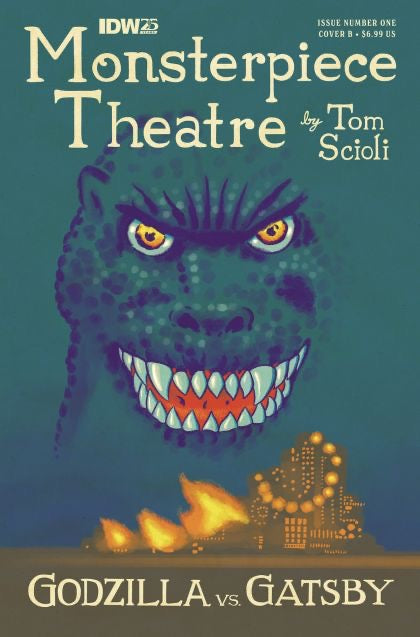 IDW Publishing Godzilla's Monsterpiece Theatre #1B - Tom Scioli Variant