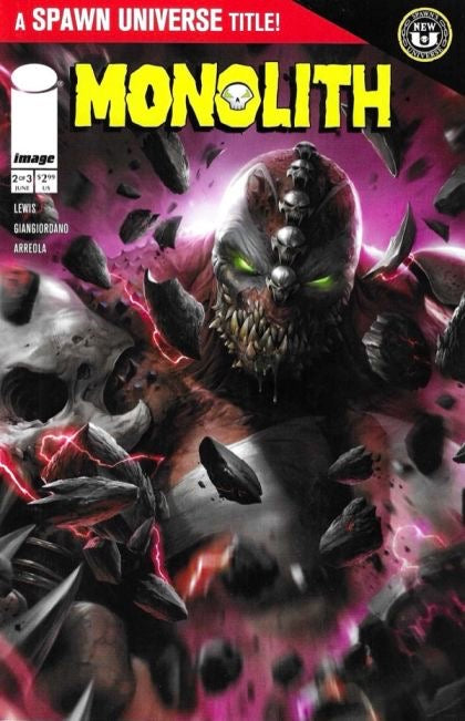 Image Comics Monolith #2 - Francesco Mattina cover (Spawn Universe)