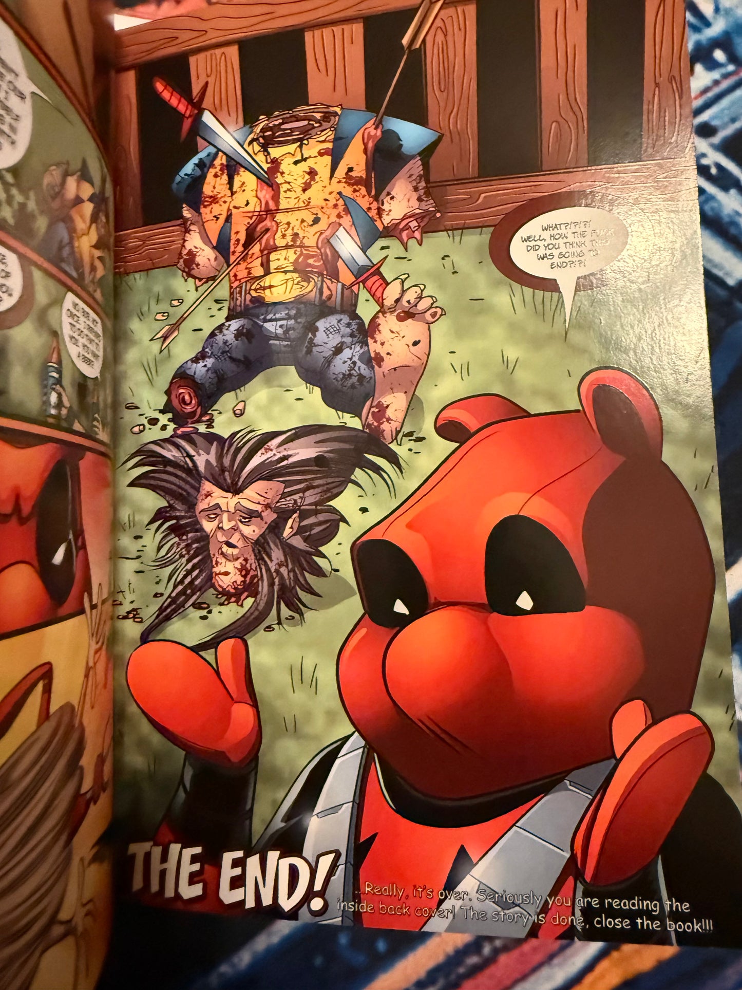 Counterpoint Comics Do you Pooh? Deadpooh Action Figure cover - SMZ foil variant #3 of 10***