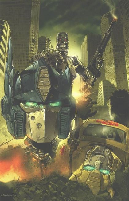 IDW Publishing Transformers Vs Terminator #1RE-H, Diego Galindo Jolzar Exc. Virgin Variant