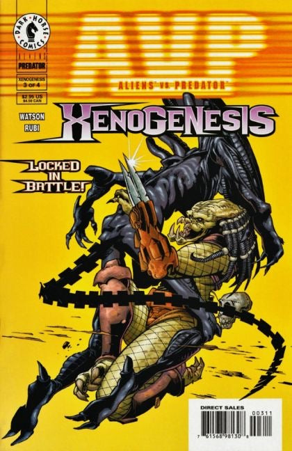 Dark Horse Comics Aliens vs Predator: Xenogenesis set