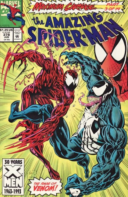 Marvel Comics The Amazing Spider Man, Vol.1, #378A (Carnage)