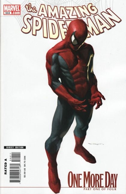 Marvel Comics The Amazing Spider Man, Vol.2 #544B - One More Day Part 1