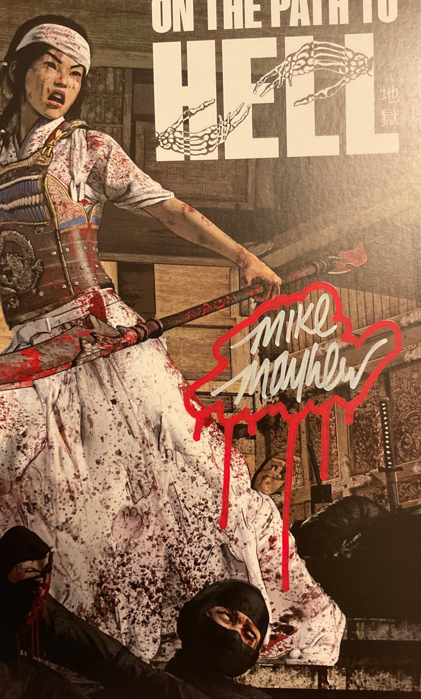 Image Comics Falling in Love on the Path to Hell, #1E Mike Mayhew exclusive variant (Ltd.700) Signed