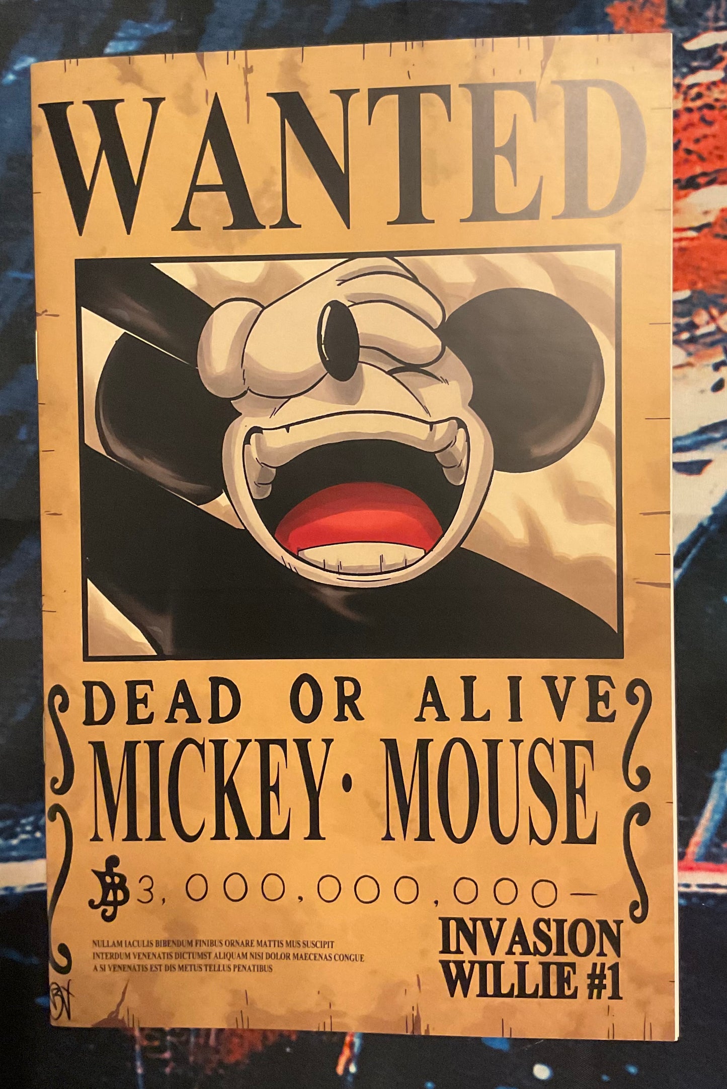 Epic Nation Invasion Willie! #1 - One Piece Homage ***