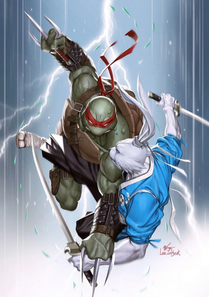 IDW Publishing Teenage Mutant Ninja Turtles/ Usagi Yojimbo, #1T, Amazing! Comic Conventions Edition Virgin Variant (1:15)