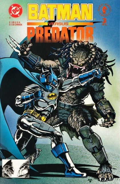 DC Comics & Dark Horse Comics Batman versus Predator #3A