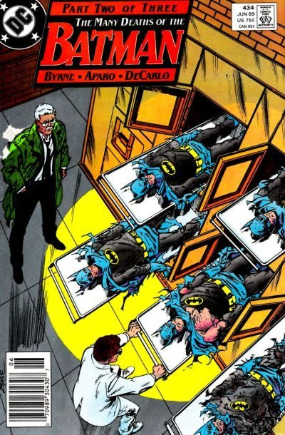 DC Comics Batman, vol.1 - The Many Deaths of Batman, set of 3 comics