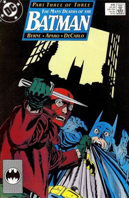 DC Comics Batman, vol.1 - The Many Deaths of Batman, set of 3 comics