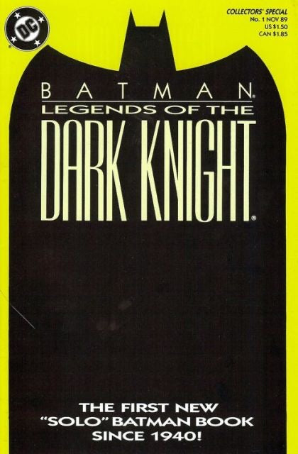 DC Comics Batman: Legends of the Dark Knight cover #1D
