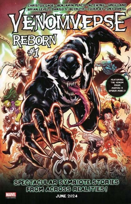 Marvel Comics Blood Hunt - Red Band #2A - Pepe Larraz polybagged