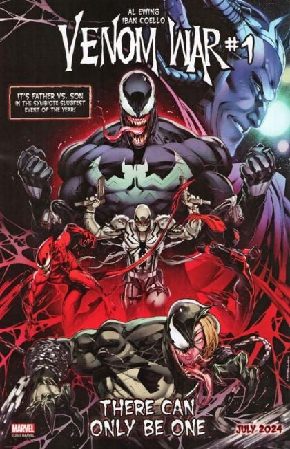 Marvel Comics Blood Hunt- Red Band, #4A - Pepe Larraz polybagged