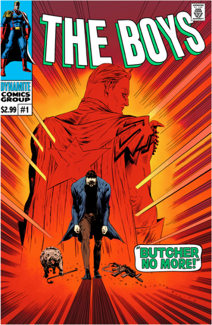 Dynamite Ent. The Boys #1AQ, Jae Lee ASM 50 homage variant, exc. distressed edition, limited to 200 copies ***