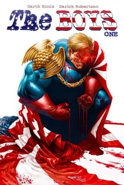 Dynamite Ent. The Boys #1BE, SDCC exclusive reprint variant ***