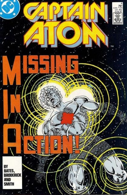 DC Comics Captain Atom issues 2,3, and 4