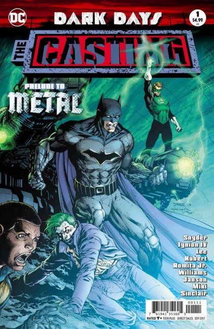 DC Comics Dark Days: The Casting #1A