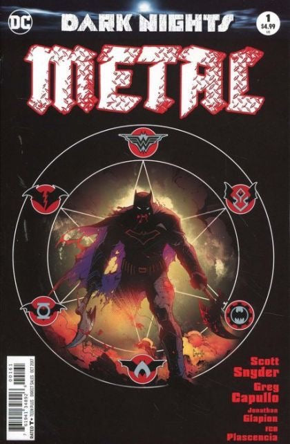 DC Comics Dark Knights : Metal set of 6
