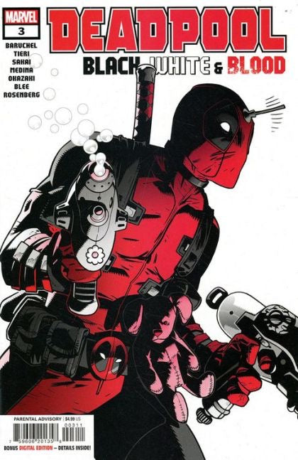 Marvel Comics Deadpool: Black, White, and Blood #3A
