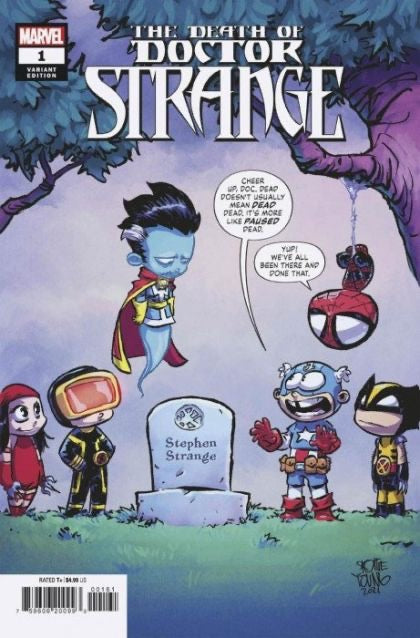 Marvel Comics The Death of Doctor Strange #1F, Skottie Young variant