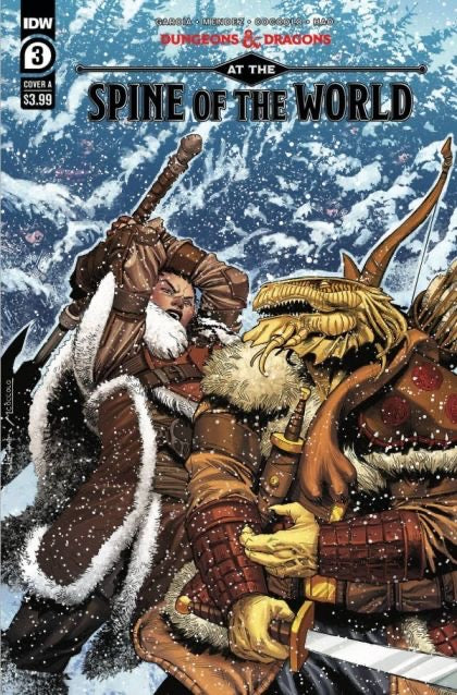 IDW Publishing Dungeons & Dragons: At the Spine of the World #3A