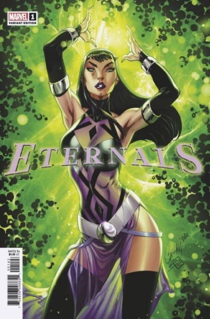 Marvel Comics Eternals, vol.5 #1K J. Scott Campbell variant