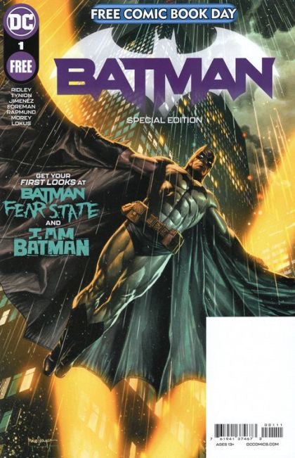 DC Comics FCBD 2021 Batman #1A