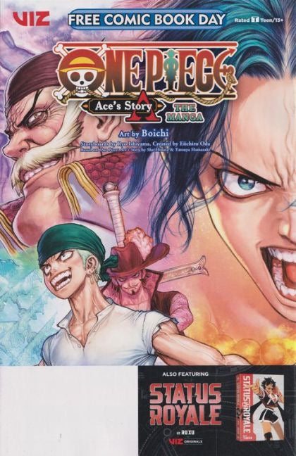 Viz Comics FCBD 2024 One Piece Aces Story & Status Royale #1