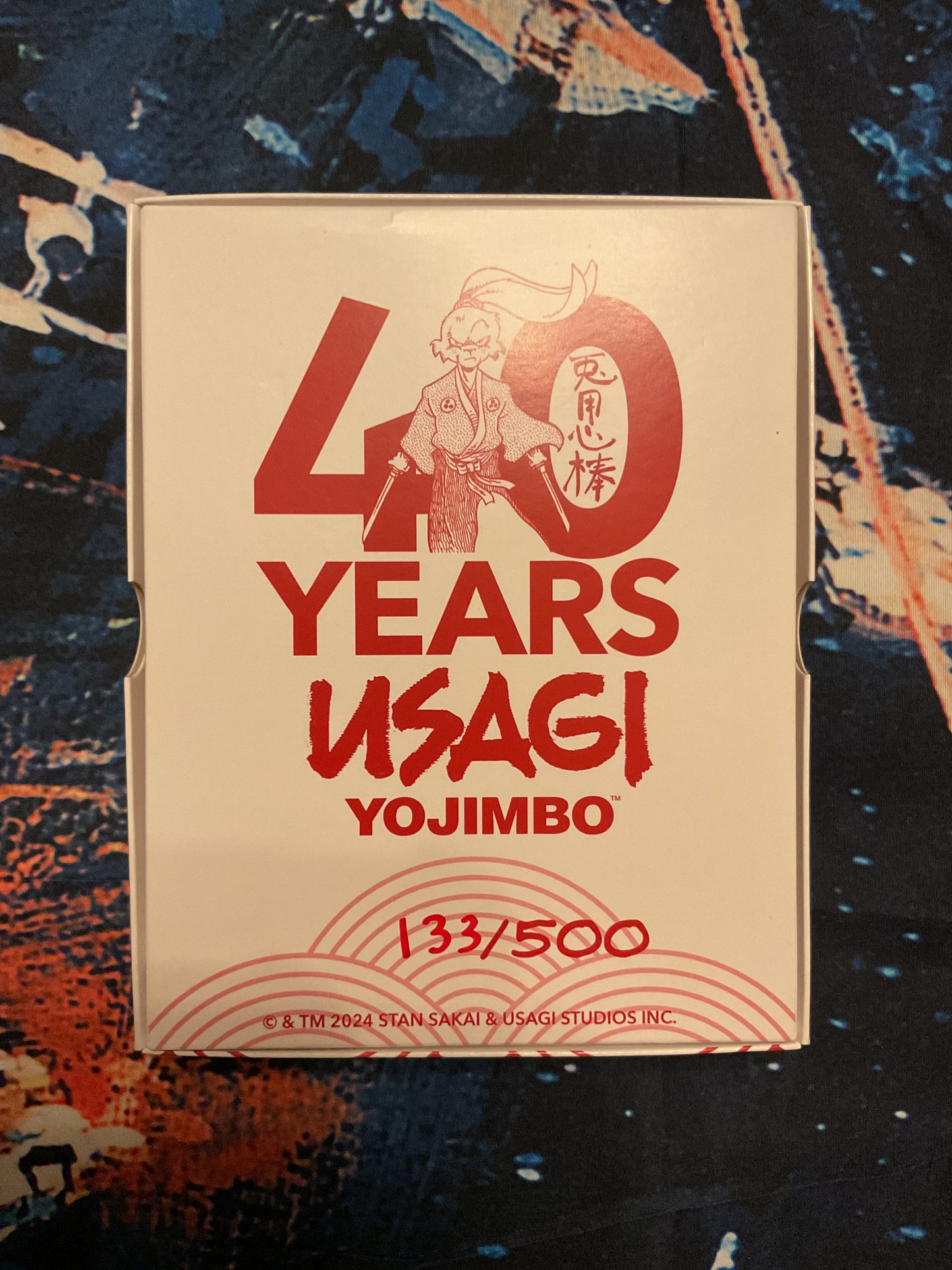 Usagi Yojimbo 2024 SDCC trading cards #133 of 500 - sealed collectible
