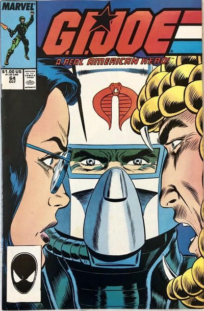 Marvel Comics G.I.Joe : A Real American Hero #64C