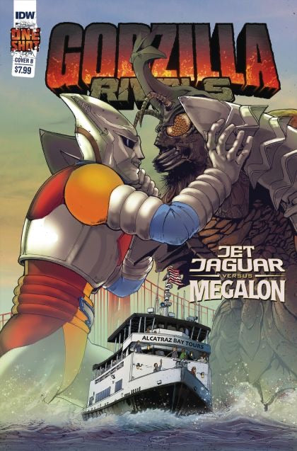 IDW Publishing Godzilla Rivals : Jet Jaguar vs. Megalon #1B