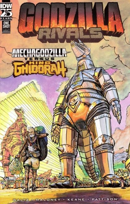 IDW Publishing Godzilla Rivals : Mechagodzilla vs. King Ghidorah #1A